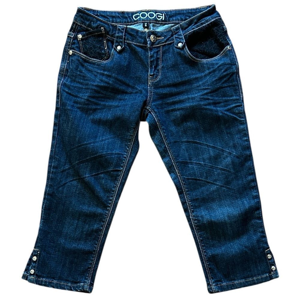 Coogi Dark Wash Capri Jeans